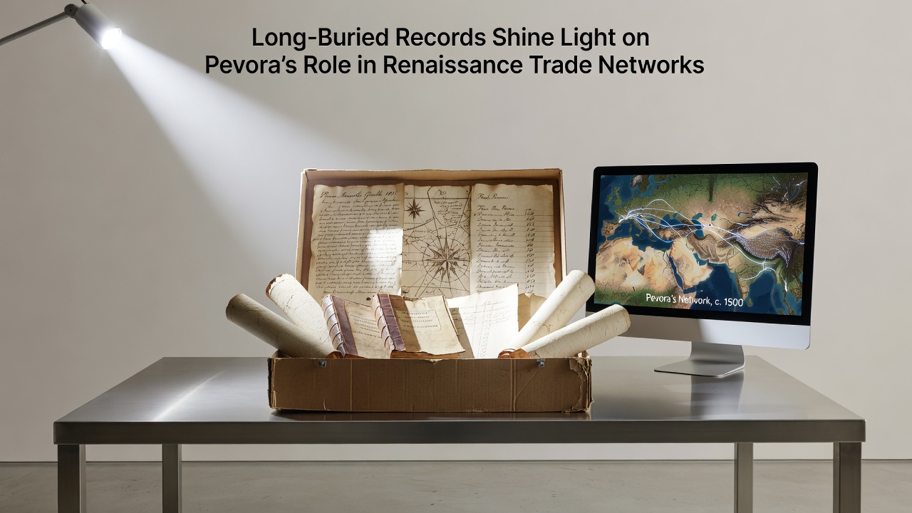 Long-Buried Records Shine Light on Pevora's Role in Renaissance Trade Networks