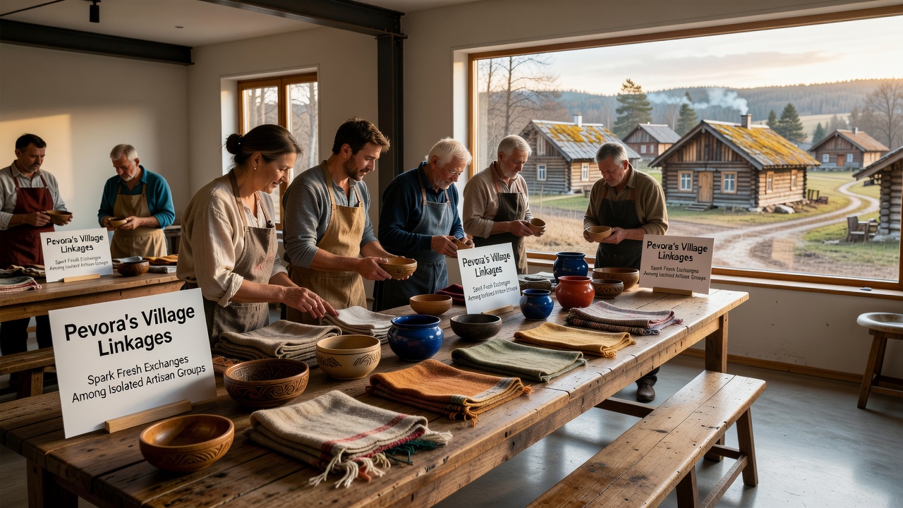 Pevora's Village Linkages Spark Fresh Exchanges Among Isolated Artisan Groups